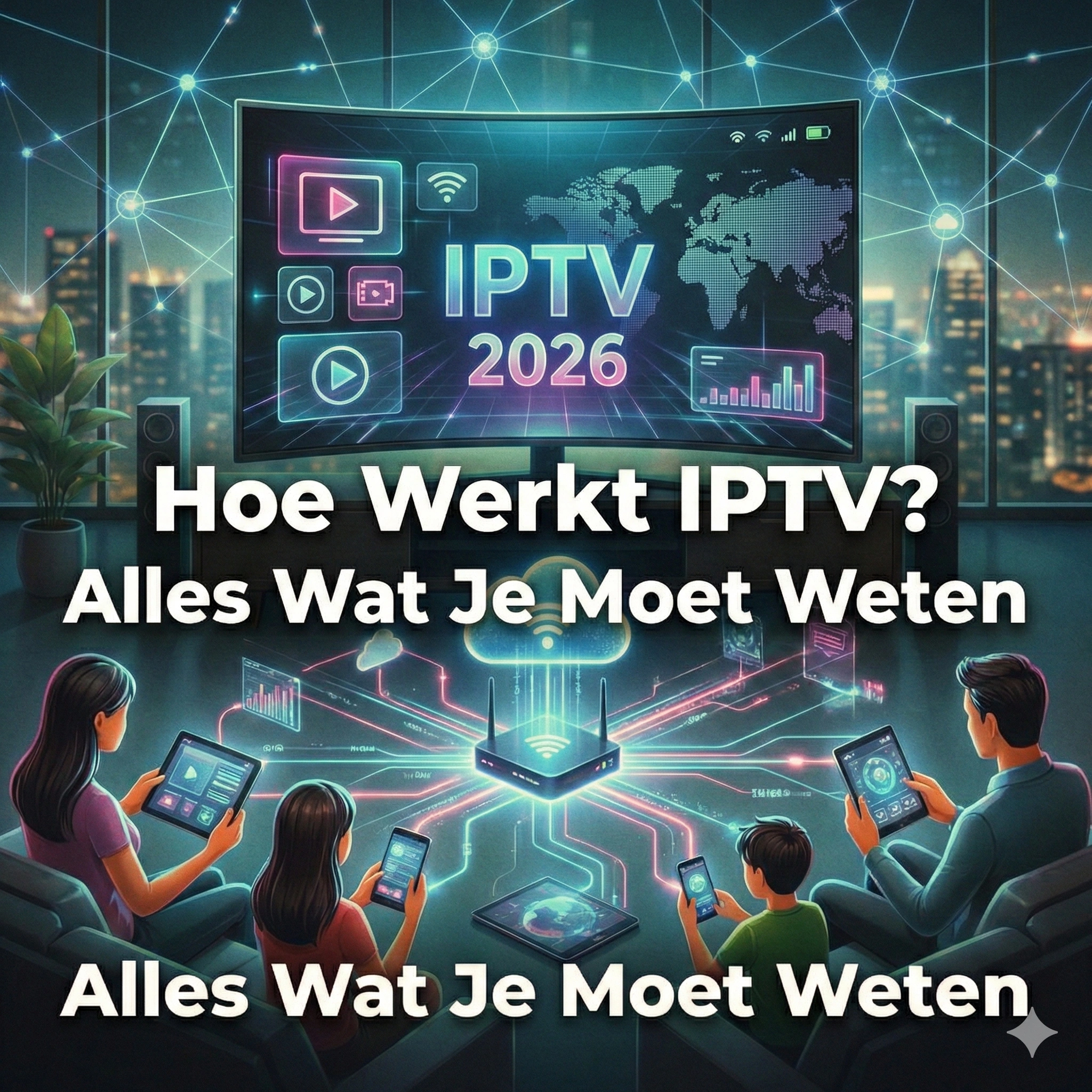 Hoe Werkt IPTV? Alles Wat Je Moet Weten in 2026
