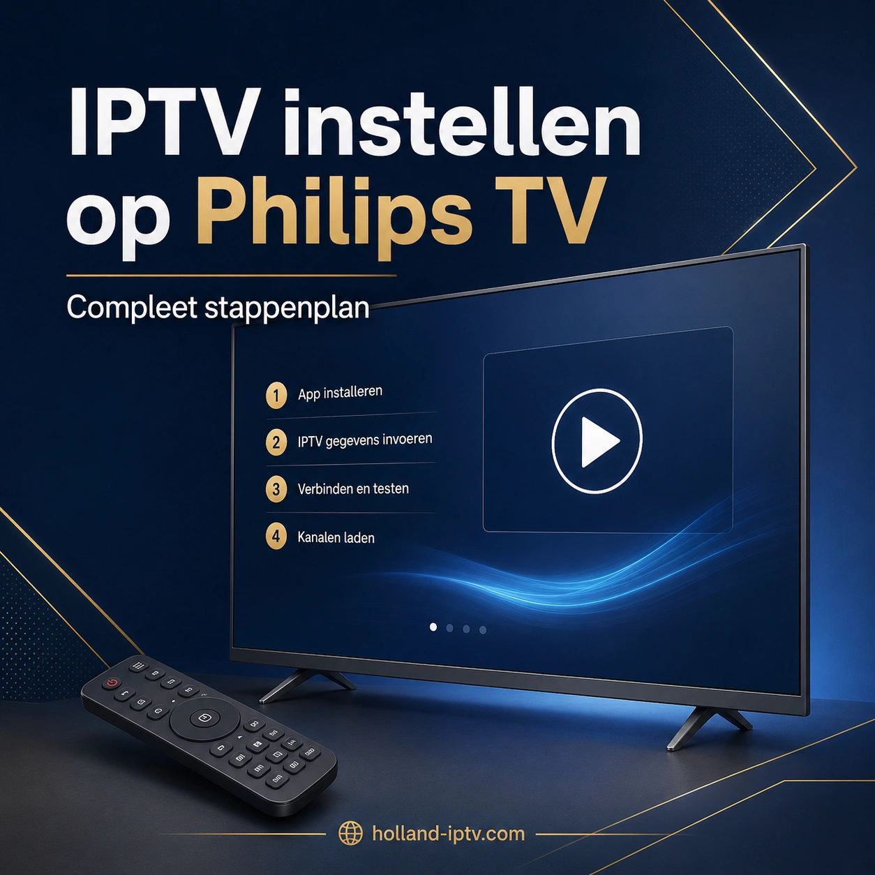 IPTV instellen op Philips TV: compleet stappenplan